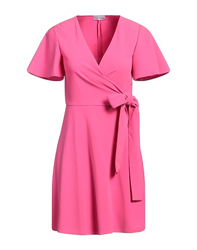 REDValentino Short dress Pink 75% Polyester, 20% Viscose, 5% Elastane