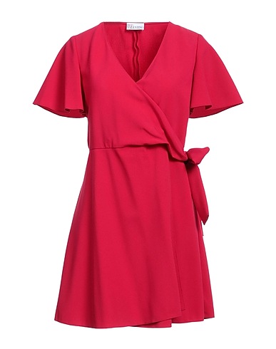 REDValentino Short dress Garnet 75% Polyester, 20% Viscose, 5% Elastane
