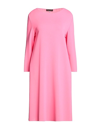 NINO COLOMBO Vestito midi Rosa 96% Rayon, 4% Meryl® Elitè