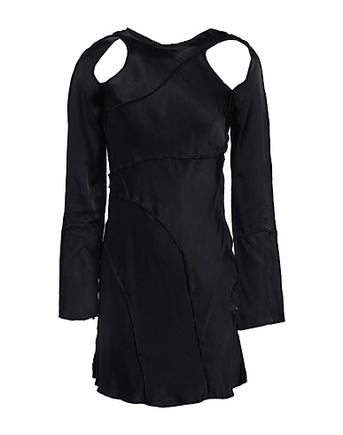 TOPSHOP Short dress Black 100% Viscose