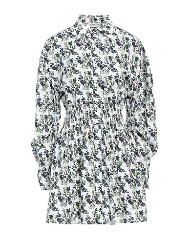PHILOSOPHY di LORENZO SERAFINI Shirt dress White 100% Cotton