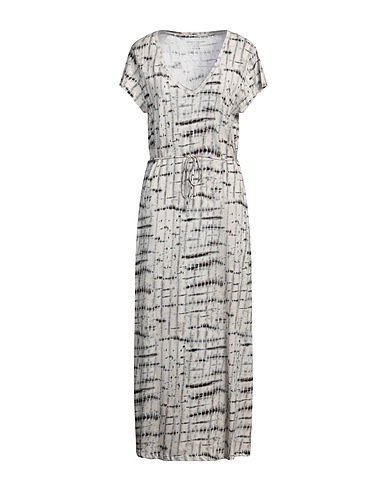 MAJESTIC FILATURES Midi dress Black 100% Cotton