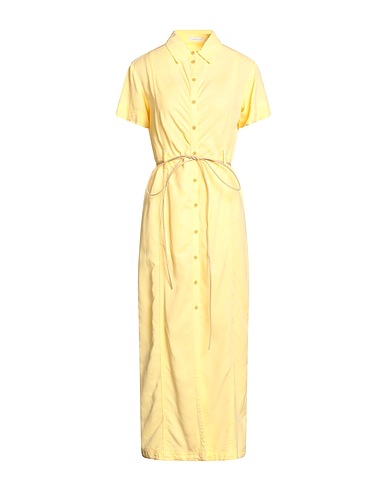 PATRIZIA PEPE Long dress Yellow 100% Lyocell