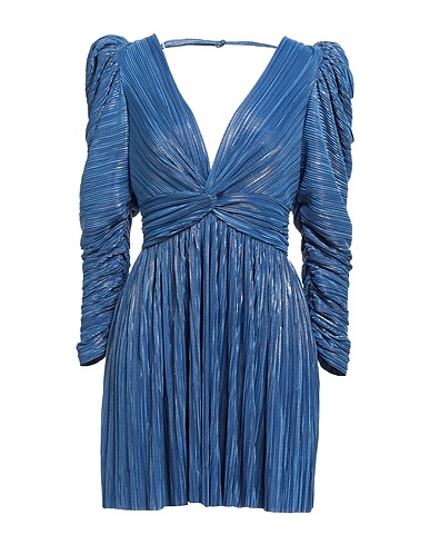 SABINA MUSÁYEV Vestito corto Azzurro 100% Poliestere