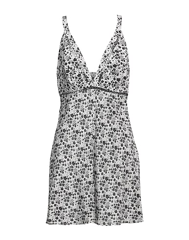 GIOVANNI BEDIN Short dress White 100% Silk, Polyester