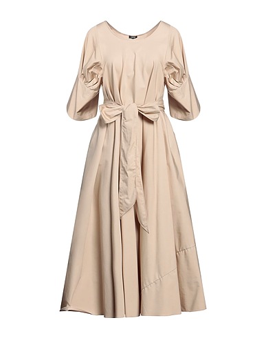 ASPESI Midi dress Beige 100% Cotton