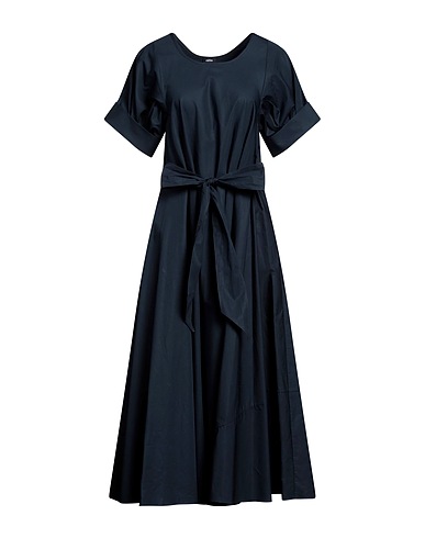 ASPESI Midi dress Navy 100% Cotton