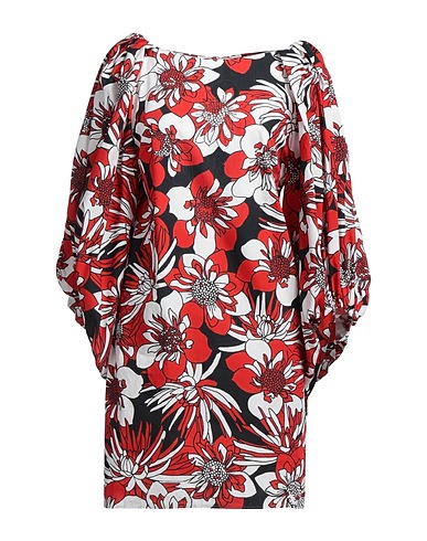 GINA GORGEOUS Short dress Red 100% Cotton