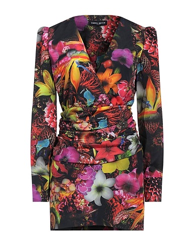 FRANKIE MORELLO Short dress Yellow 100% Polyester