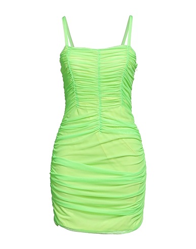 ANIYE BY Robe courte Vert lime 92% Polyester, 8% Élasthanne
