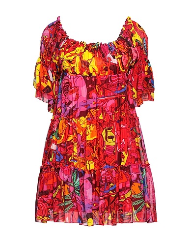 ANIYE BY Short dress Red 100% Viscose