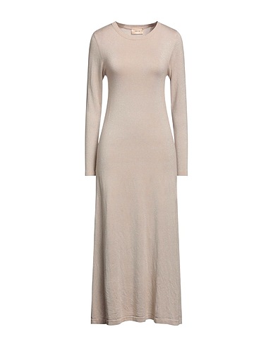 TOY G. Vestito midi Beige 57% Nylon, 43% Viscosa