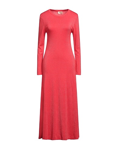 TOY G. Midi dress Coral 57% Nylon, 43% Viscose