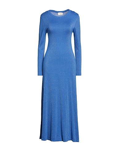 TOY G. Midi-Kleid Königsblau 57% Nylon, 43% Viskose