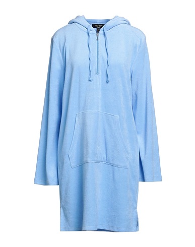 JUICY COUTURE Vestito corto Celeste 80% Cotone, 20% Poliestere