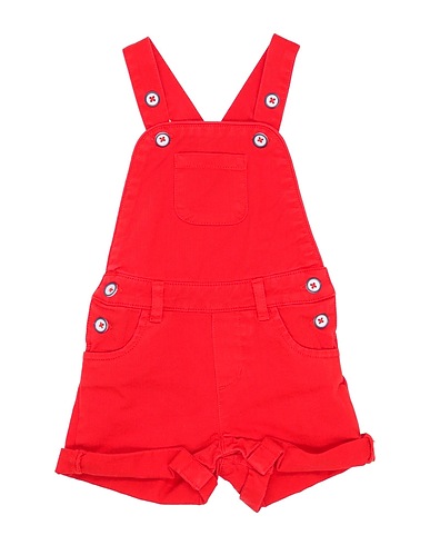 CARRÉMENT BEAU Baby jumpsuit  Red 98% Cotton, 2% Elastane