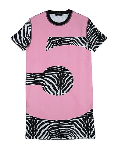 DSQUARED2 Vestito Rosa 100% Cotone