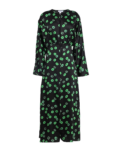 TOPSHOP Long dress Black 100% Polyester