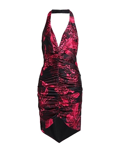 GAëLLE Paris Kurzes Kleid Fuchsia 97% Polyester, 3% Elastan