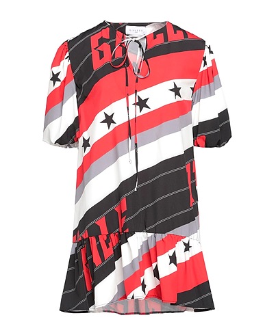 GAëLLE Paris Short dress Black 95% Polyester, 5% Elastane