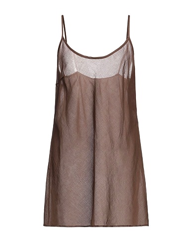 BLUKEY Vestito corto Marrone 100% Viscosa