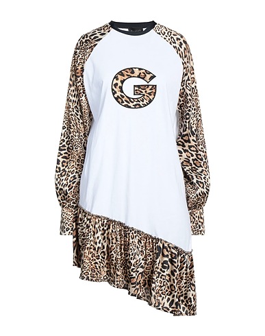 GAëLLE Paris Short dress White 100% Cotton