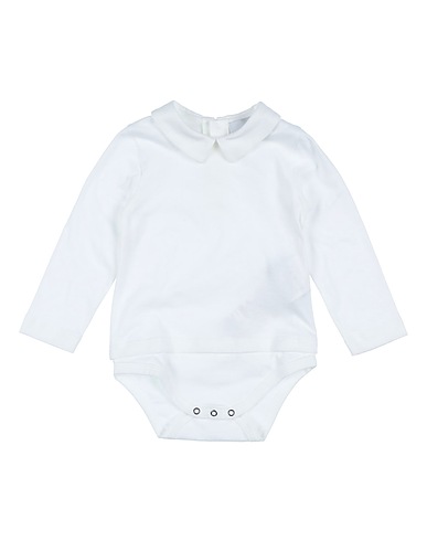 LE PETIT COCO Bodysuit White 100% Cotton