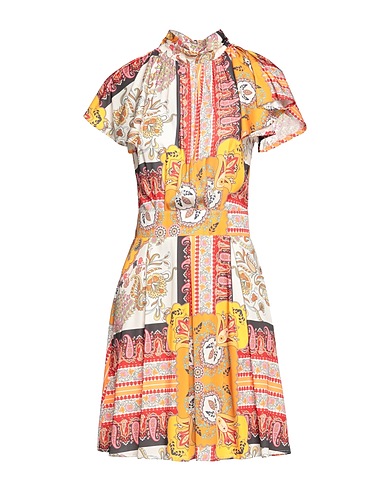 KONTATTO Short dress Ivory 100% Polyester
