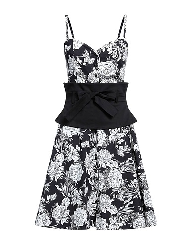 GAëLLE Paris Midi dress Black 100% Cotton