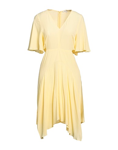 PATRIZIA PEPE Short dress Yellow 100% Viscose