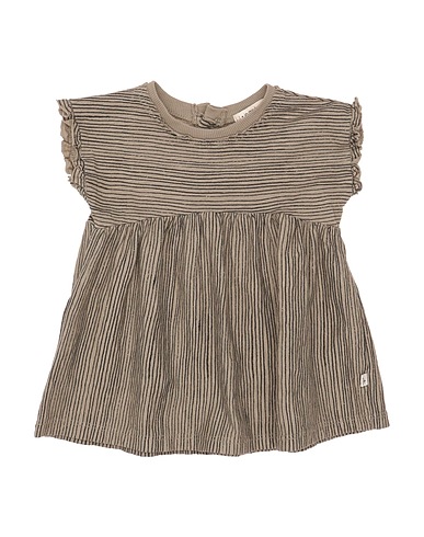 1 + IN THE FAMILY Vestido para bebé  Khaki 100% Cotton, Elastane