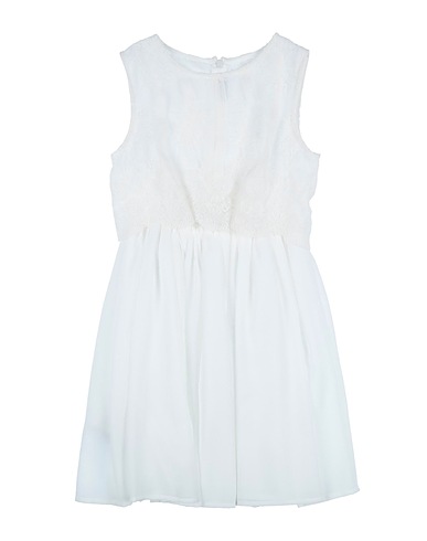 MAYORAL Dress White 91% Polyester, 9% Polyamide