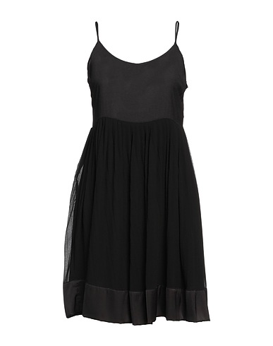 TWINSET Short dress Black 100% Polyester
