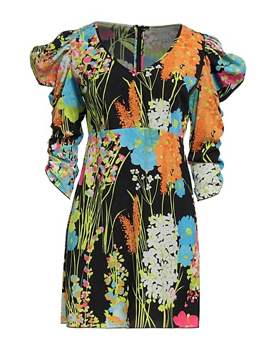 AQUILANO.RIMONDI Short dress Black 60% Polyester, 40% Viscose