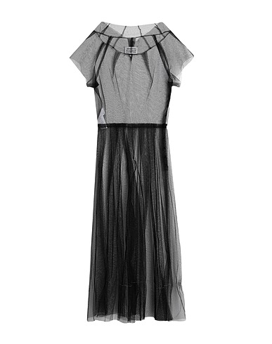MAISON MARGIELA Long dress Black 100% Polyamide