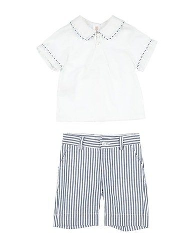 LITTLE BEAR Completo Baby  Blu 100% Cotone
