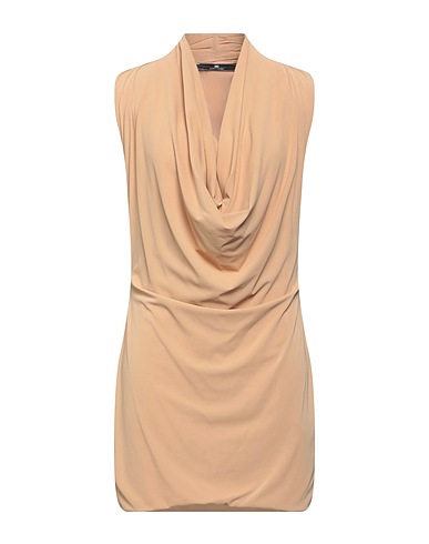 ELISABETTA FRANCHI 24 ORE Kurzes Kleid Sand 95% Polyamid, 5% Elastan