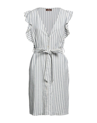 TANTRA Midi dress Sky blue 70% Viscose, 30% Linen