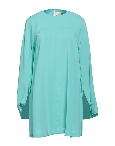 SEMICOUTURE Kurzes Kleid Tūrkis 59% Triacetat, 41% Polyester