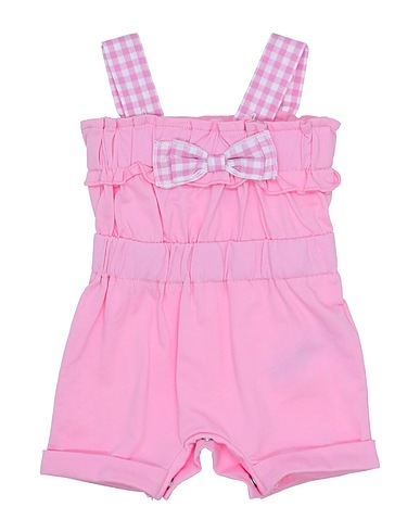 Y-CLÙ Baby jumpsuit  Pink 94% Cotton, 6% Elastane