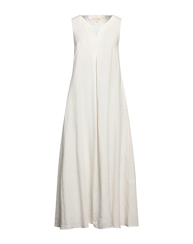 LE SARTE PETTEGOLE Long dress Ivory Tencel™ Lyocell