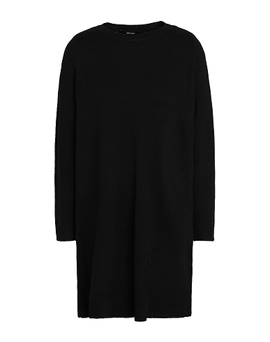 VERO MODA Short dress VMLILLIE LS O-NECK BLOCK DRESS GA
 Black 55% Recycled polyester, 28% Polyester, 17% Nylon