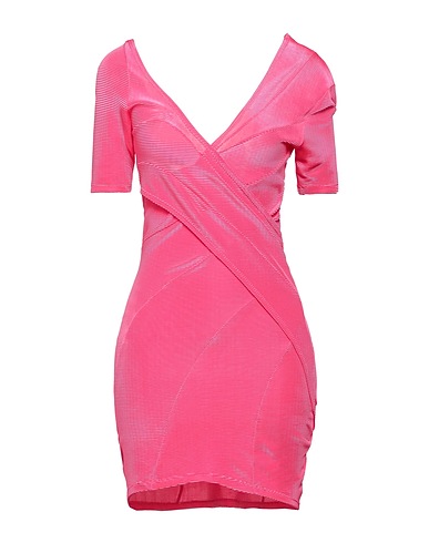 WEINSANTO Short dress Fuchsia 100% Polyester