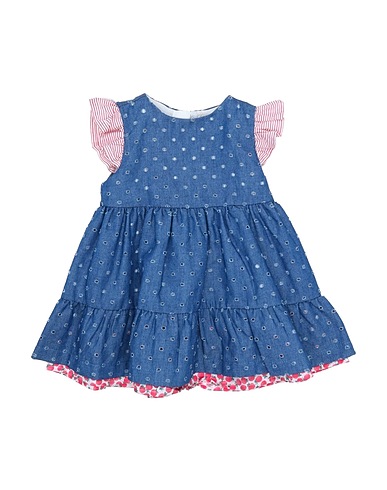 Y-CLÙ Vestido para bebé  Slate blue 80% Cotton, 20% Polyester