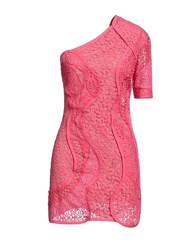 STELLA McCARTNEY Short dress Fuchsia 81% Cotton, 14% Viscose, 5% Polyamide, Polyester