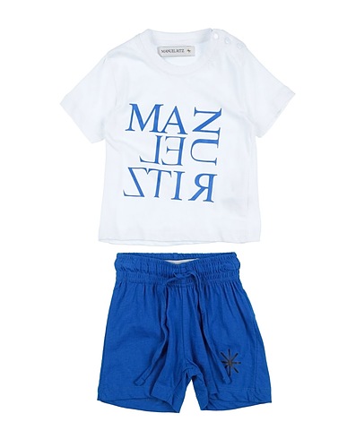 MANUEL RITZ Outfits White 100% Cotton