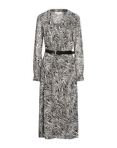 MICHAEL MICHAEL KORS Midi dress Black 55% Recycled polyester, 45% Polyester