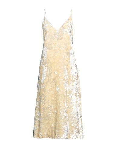 JIL SANDER Elegant dress Cream 85% Viscose, 15% Polyester