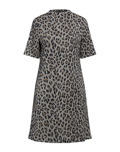 SEMICOUTURE Midi dress Midnight blue 44% Viscose, 31% Polyamide, 24% Metal, 1% Elastane