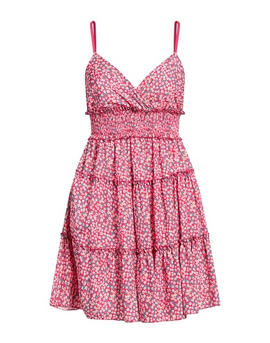 VANESSA SCOTT Short dress PORPORA 90% Polyester, 10% Elastane